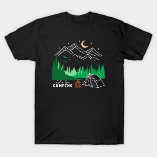 Let’s Go Camping T-Shirt